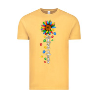 Vintage Mustard autism mama sunflower white Vintage Tee - JahusDesignShop