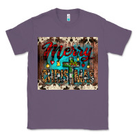 Lavender merry christmas cross tumbler Classic Tee - JahusDesignShop