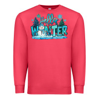 Cardinal hello winter snowman Premium Sweatshirt - MaliasSmallBusiness