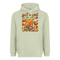 Matcha just a girl who loves fall Heavyweight Hoodie - MaliasSmallBusiness