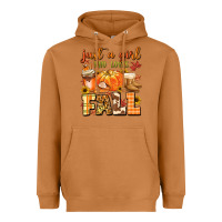Meerkat just a girl who loves fall Heavyweight Hoodie - MaliasSmallBusiness