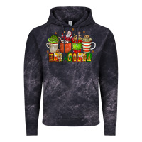 Cloud Black hot cocoa Vintage Hoodie - CowhideDigitalArt