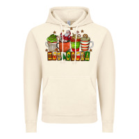 Vintage Artic hot cocoa Vintage Hoodie - CowhideDigitalArt