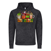 Vintage Black hot cocoa Vintage Hoodie - CowhideDigitalArt
