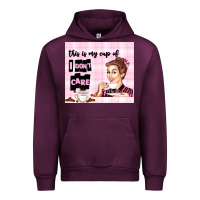 Mauve Wine retro housewife Urban Hoodie - TumblerDesignByShophia