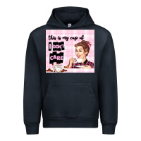 Navy retro housewife Urban Hoodie - TumblerDesignByShophia