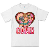 White cupid heart Premium Tee - RanaPortraitStore