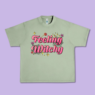 Feeling Witchy Urban Heavy Tee Designed By Adodesignshop