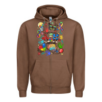 Chestnut somebody's loud & proud autism mama Zipper Hoodie - MaliasSmallBusiness