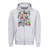 Heather Grey somebody's loud & proud autism mama Zipper Hoodie - MaliasSmallBusiness