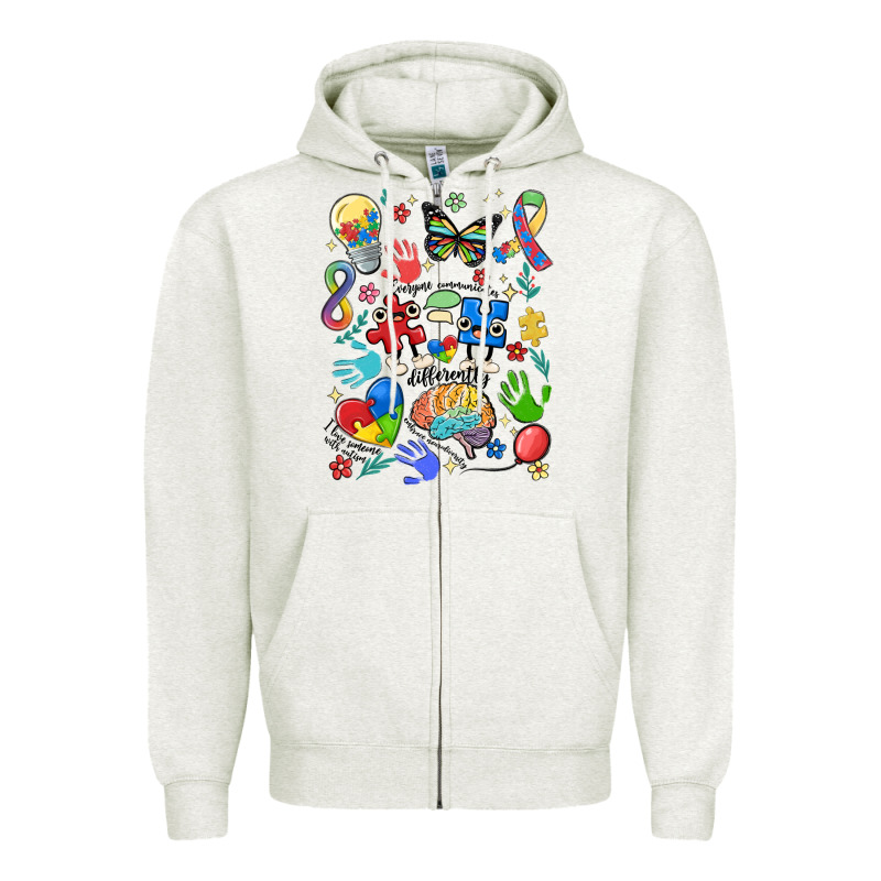 Somebody's Loud & Proud Autism Mama Zipper Hoodie by MaliasSmallBusiness | Teevron