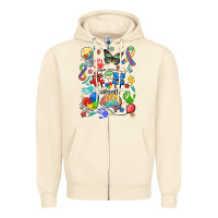 Sandshell somebody's loud & proud autism mama Zipper Hoodie - MaliasSmallBusiness
