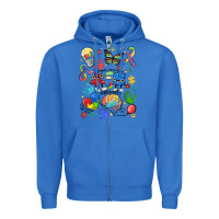 True Royal somebody's loud & proud autism mama Zipper Hoodie - MaliasSmallBusiness
