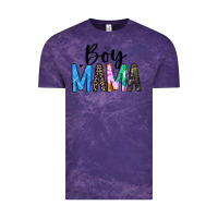 Cloud Purple boy mama white Vintage Tee - JahusDesignShop