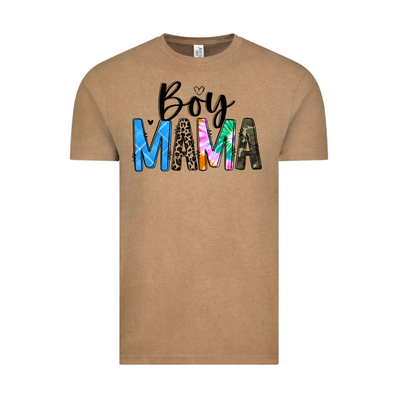 Boy Mama White Vintage Tee by JahusDesignShop | Teevron