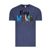 Vintage Denim boy mama white Vintage Tee - JahusDesignShop