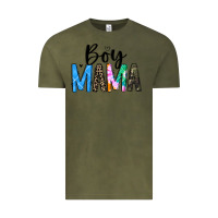 Vintage Olive boy mama white Vintage Tee - JahusDesignShop