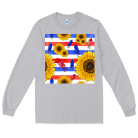 Moon Dust patriotic sunflowers Long Sleeve Tee - BundleAndBundleShop