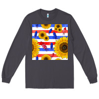 Smoke patriotic sunflowers Long Sleeve Tee - BundleAndBundleShop