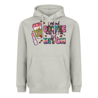 Moon Dust i pretend coffee helps but im still a bitch Heavyweight Hoodie - MaliasSmallBusiness