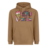 Toasted Coconut i pretend coffee helps but im still a bitch Heavyweight Hoodie - MaliasSmallBusiness