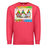 Cardinal christmas lights gnome Premium Sweatshirt - MaliasSmallBusiness
