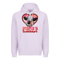 Lilac mamas sweetheart baby cow Premium Hoodie - RanaPortraitStore