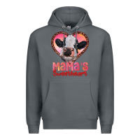 Rock mamas sweetheart baby cow Premium Hoodie - RanaPortraitStore