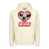Sandshell mamas sweetheart baby cow Premium Hoodie - RanaPortraitStore