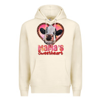 Tofu mamas sweetheart baby cow Premium Hoodie - RanaPortraitStore