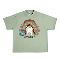 Oil Green dentallife rainbow Urban Heavy Tee - JahusDesignShop