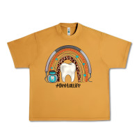 Peanut Butter dentallife rainbow Urban Heavy Tee - JahusDesignShop