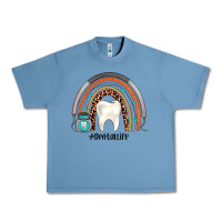 Pebble Blue dentallife rainbow Urban Heavy Tee - JahusDesignShop