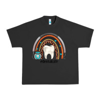 Pigment Black dentallife rainbow Urban Heavy Tee - JahusDesignShop