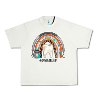 Pistachio dentallife rainbow Urban Heavy Tee - JahusDesignShop