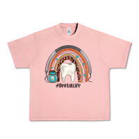 Salmon dentallife rainbow Urban Heavy Tee - JahusDesignShop