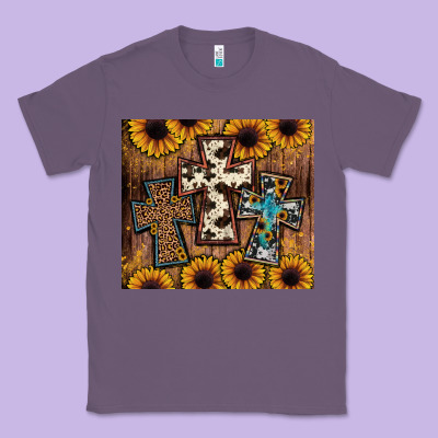 Cross Tumbler Classic Tee Designed By Jahusdesignshop
