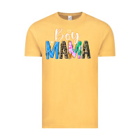 Vintage Mustard boy mama  black Vintage Tee - JahusDesignShop