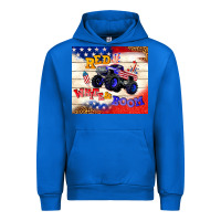 Cobalt red white & boom Urban Hoodie - TumblerDesignByShophia