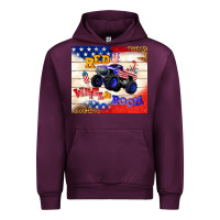 Mauve Wine red white & boom Urban Hoodie - TumblerDesignByShophia