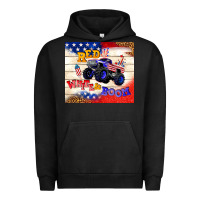 Pigment Black red white & boom Urban Hoodie - TumblerDesignByShophia