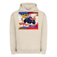 Pigment French Oak red white & boom Urban Hoodie - TumblerDesignByShophia
