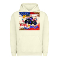 Pigment Pistachio red white & boom Urban Hoodie - TumblerDesignByShophia