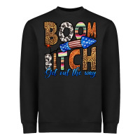 Black boom bitch get out the way Heavyweight Sweatshirt - HRA Design Shop