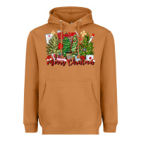 Meerkat merry christmas nurse trees Heavyweight Hoodie - MaliasSmallBusiness