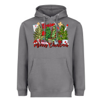 Storm merry christmas nurse trees Heavyweight Hoodie - MaliasSmallBusiness