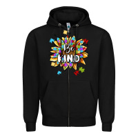 Black be kind Zipper Hoodie - MaliasSmallBusiness