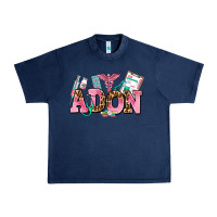 Navy adon nurse Urban Heavy Tee - AdoDesignShop