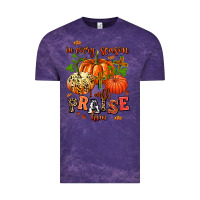 Cloud Purple in every season i will praise him Vintage Tee - AdoDesignShop