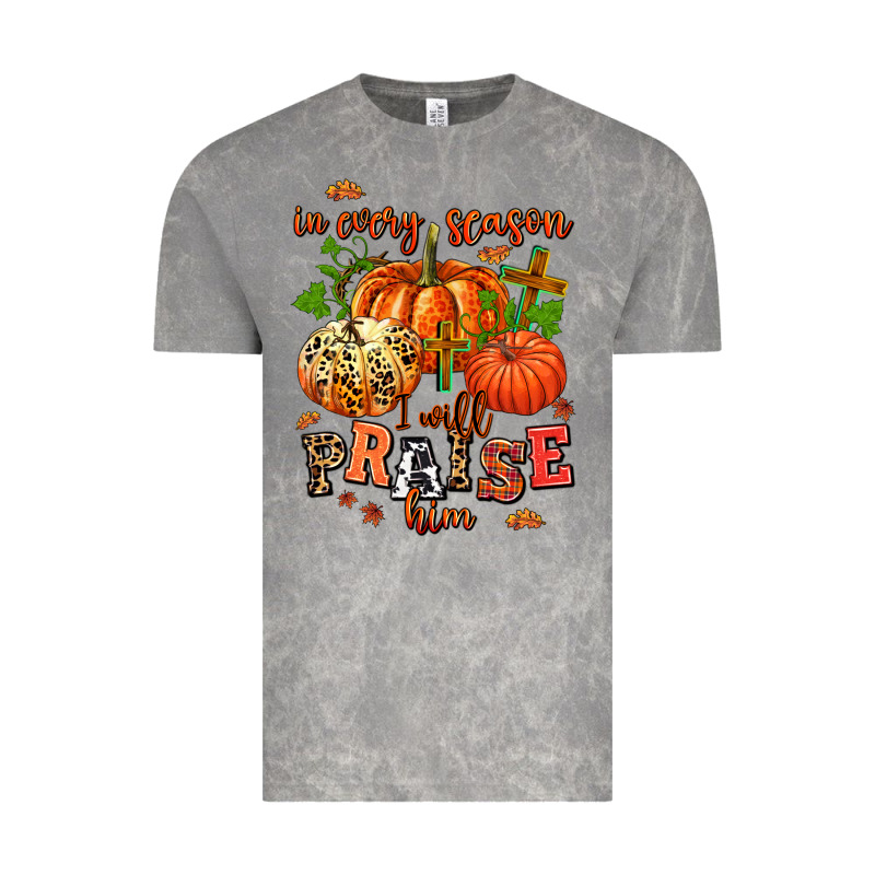 In Every Season I Will Praise Him Vintage Tee by AdoDesignShop | Teevron